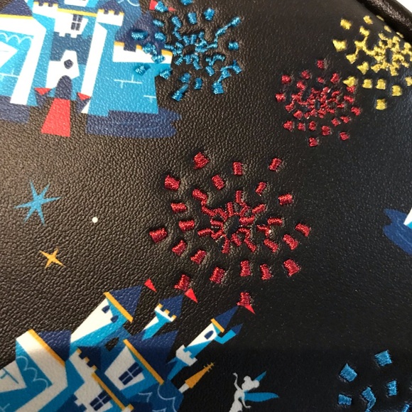 Disneyland 65th Anniversary Loungefly Crossbody Bag - NEW - Picture 7 of 15